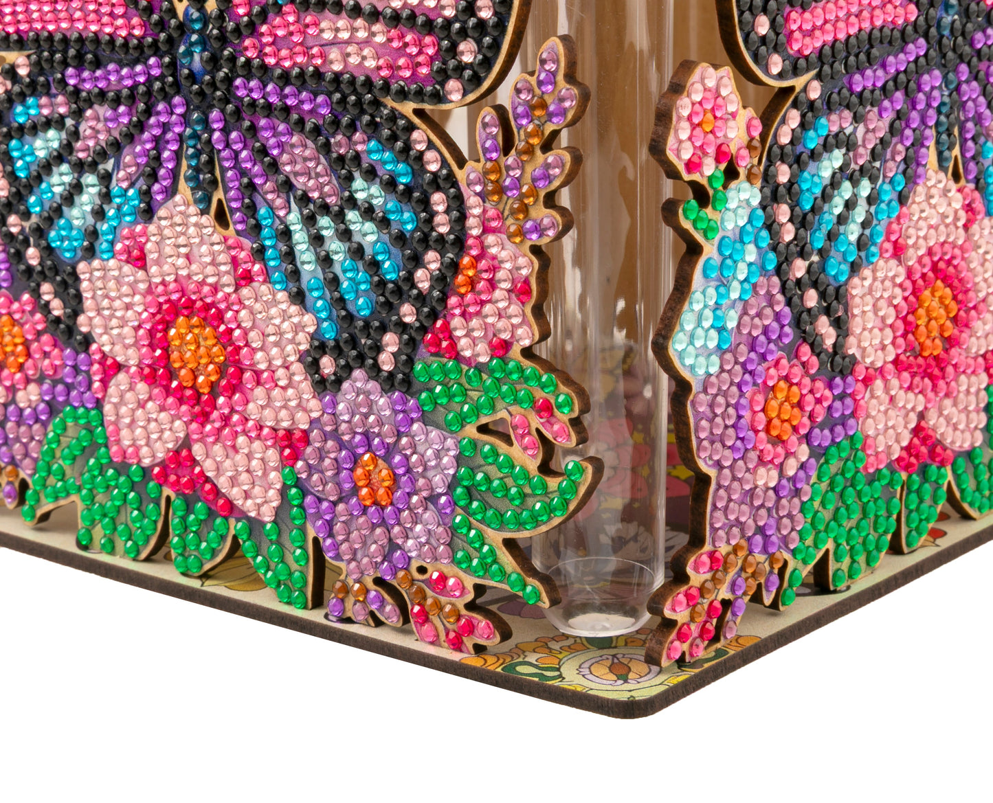 Butterfly Cube Vase Crystal Art Kit