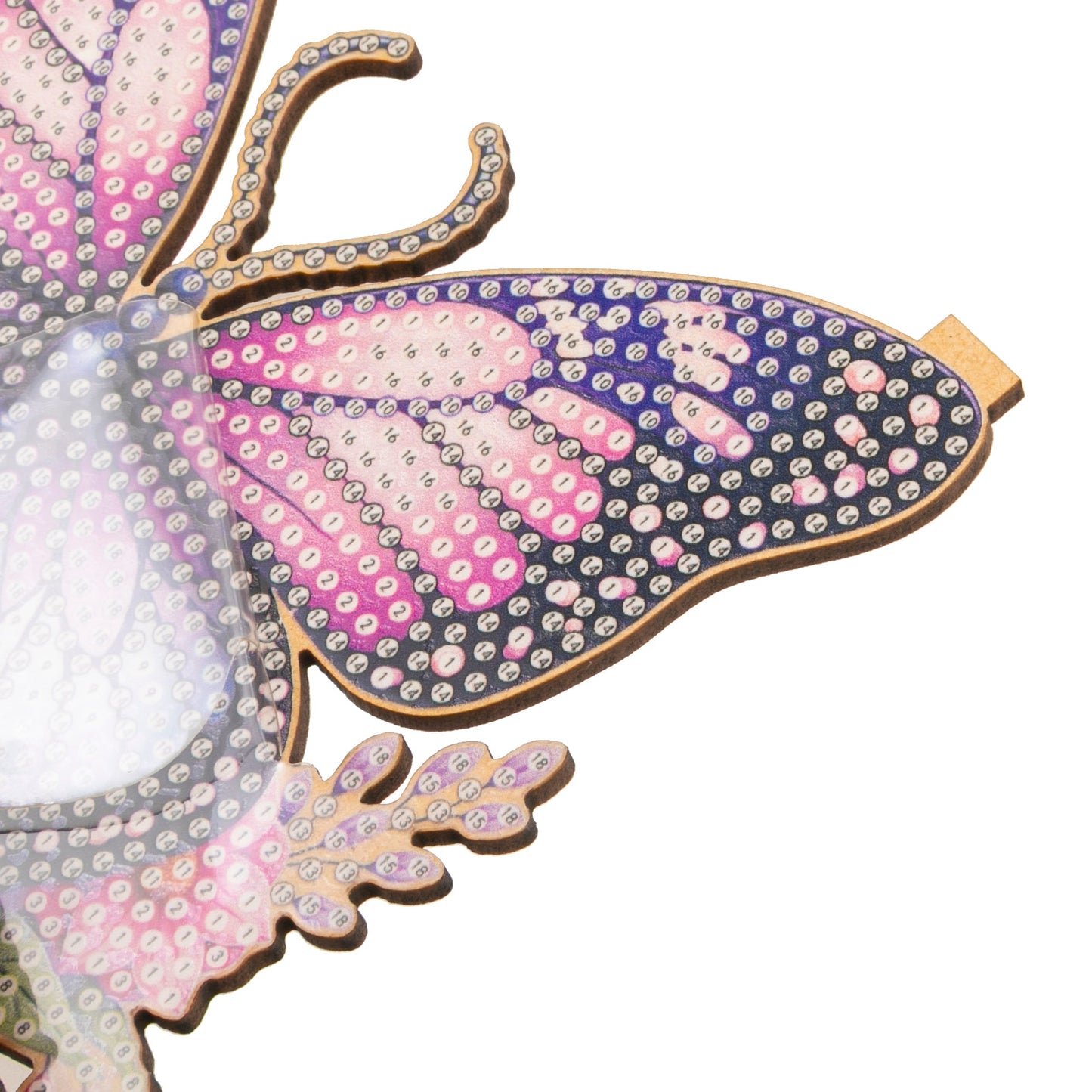 Butterfly Cube Vase Crystal Art Kit
