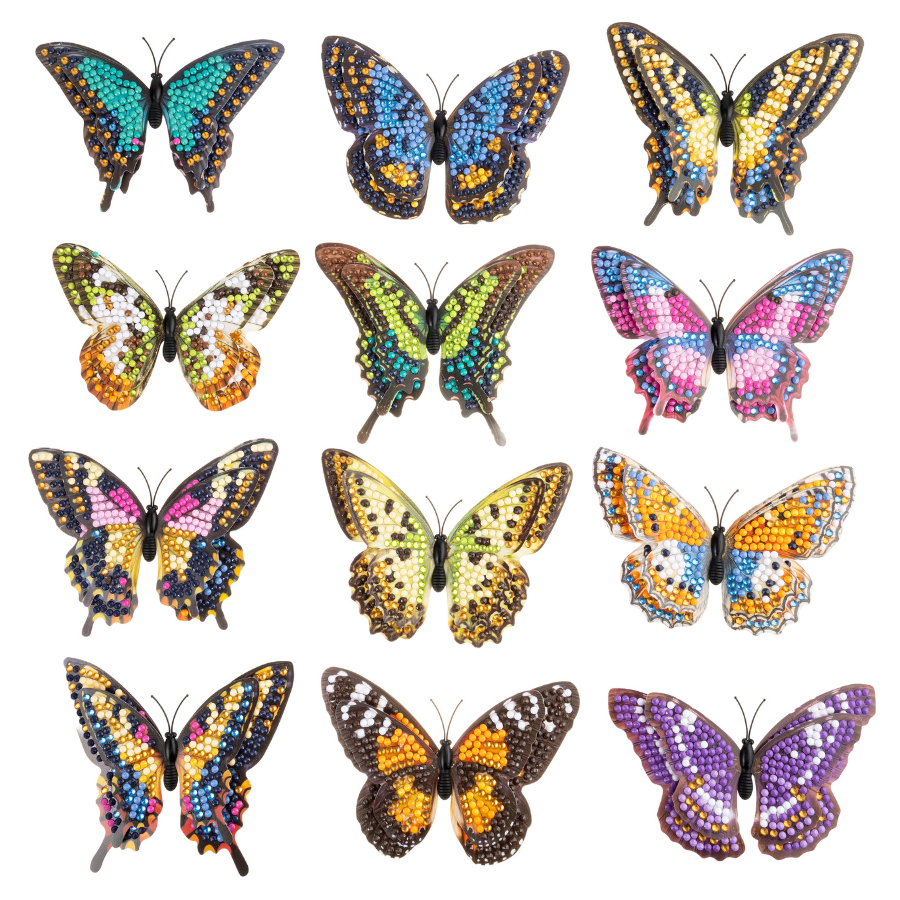 Butterfly Harmony Crystal Art 3D Decoration Kit