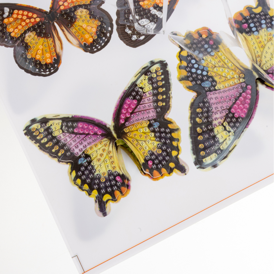 Butterfly Harmony Crystal Art 3D Decoration Kit