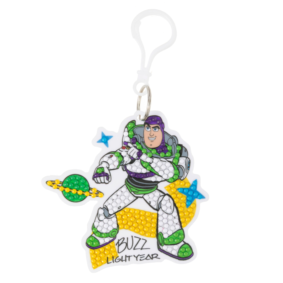 Buzz Lightyear Crystal Art Bag Charm Kit Toy Story Disney Pixar