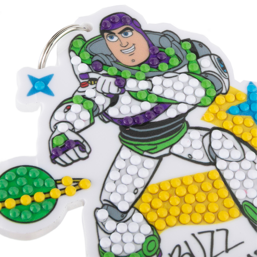 Buzz Lightyear Crystal Art Bag Charm Kit Toy Story Disney Pixar