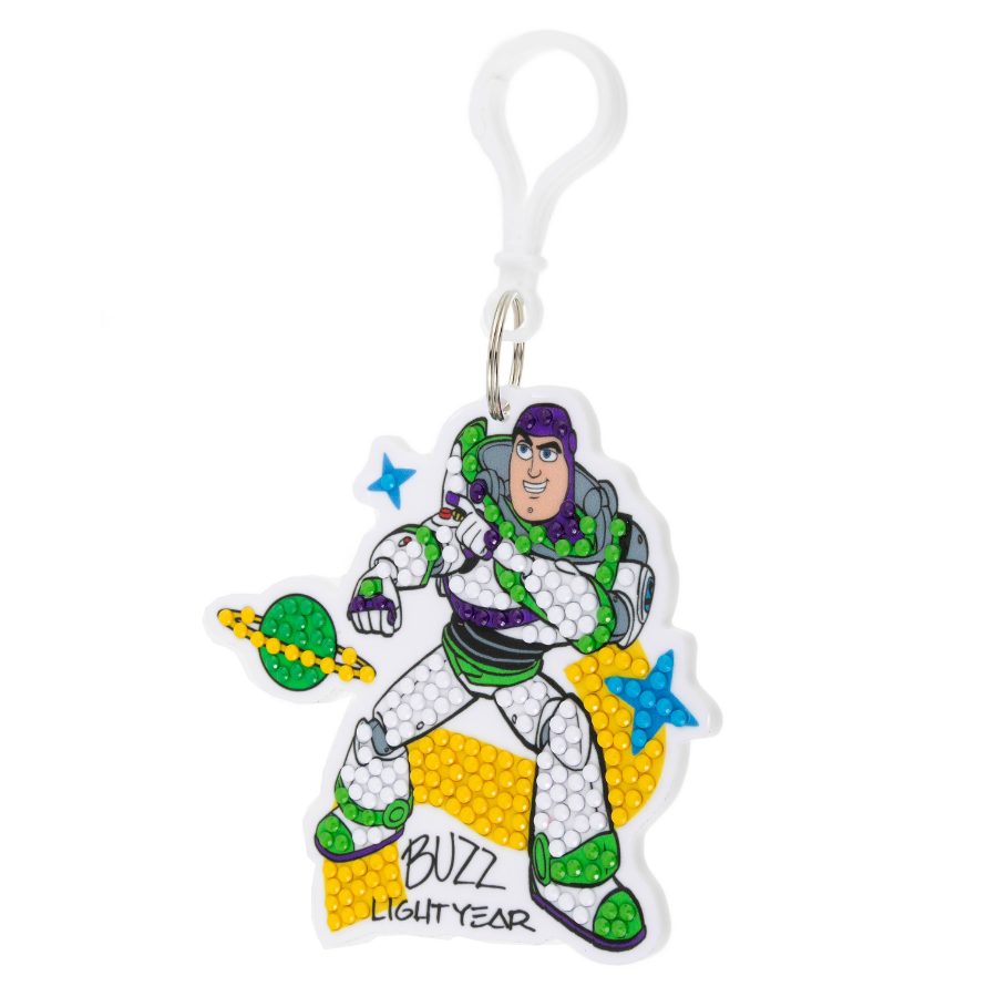 Buzz Lightyear Crystal Art Bag Charm Kit Toy Story Disney Pixar