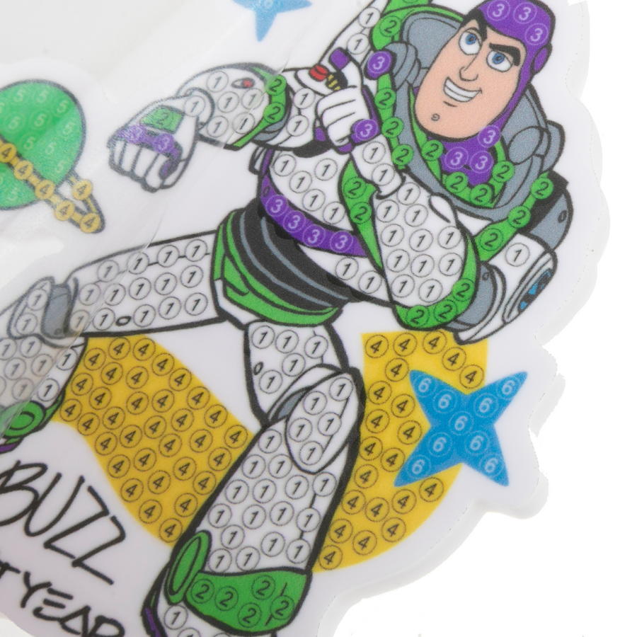 Buzz Lightyear Crystal Art Bag Charm Kit Toy Story Disney Pixar