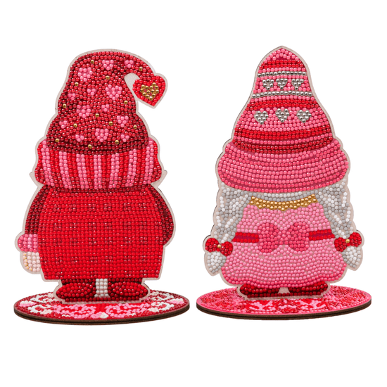 CA-MDF-065 Crystal Art Wooden Decoration Gnomes in Love back