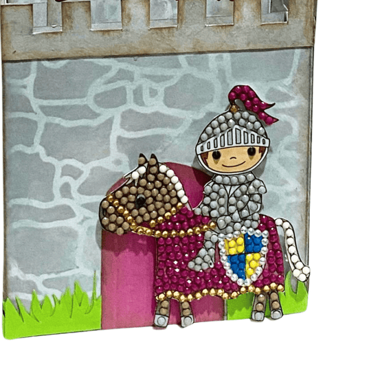 "Noble Knight" Crystal Art A6 Stamp Set