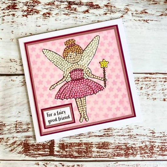 Craft Buddy Crystal Art Enchanted Fairy A6 Stamp set