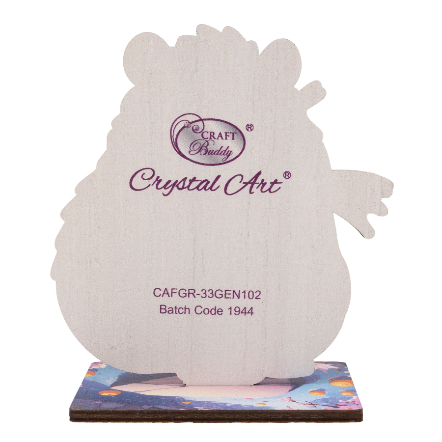 Capybara Crystal Art Wildlife Buddies
