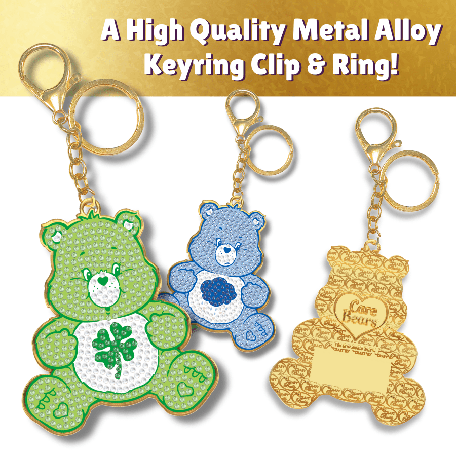 Care Bears Crystal Art Keyring - Blind Bag