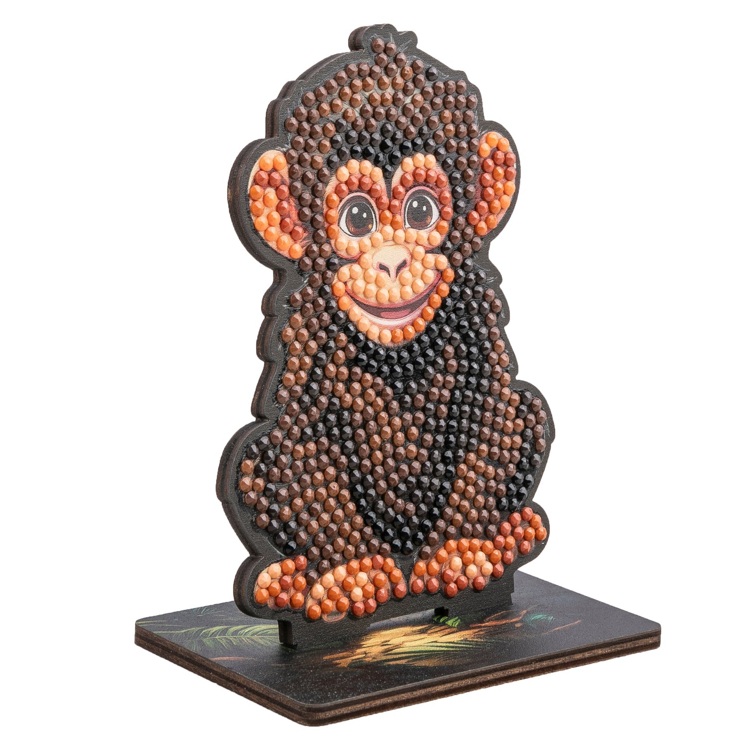 Chimp Crystal Art Wildlife Buddies angle