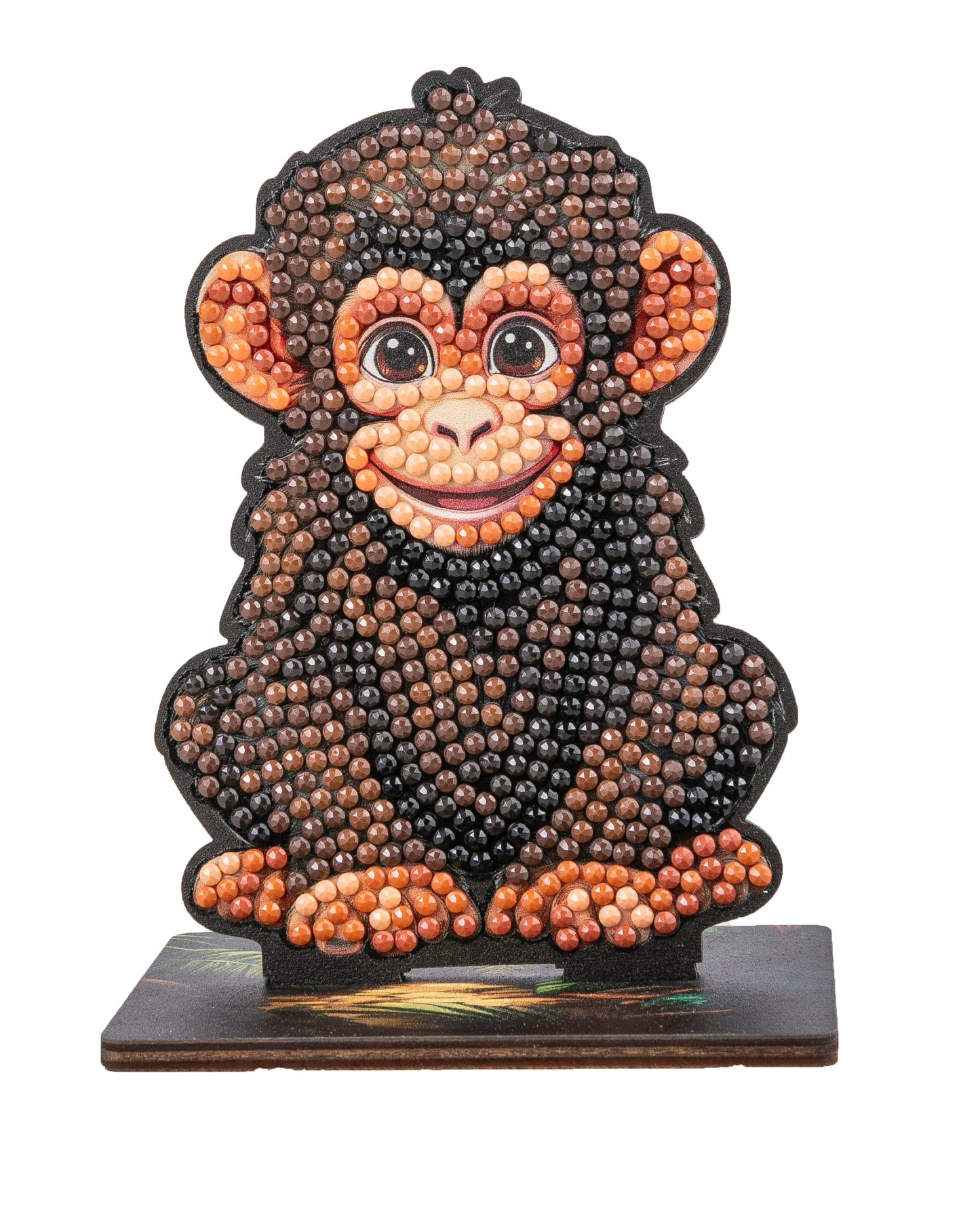 Chimp Crystal Art Wildlife Buddies complete