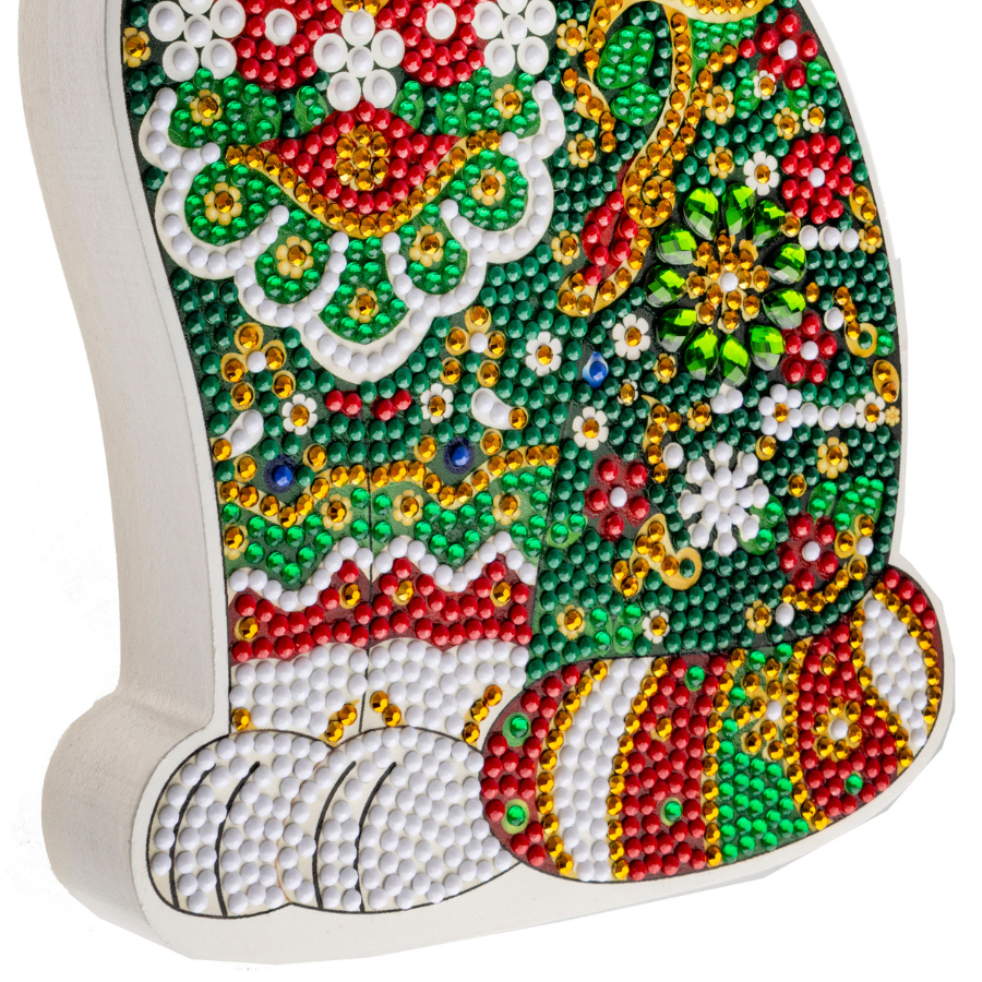 Christmas Cats Crystal Art Decoration Kit