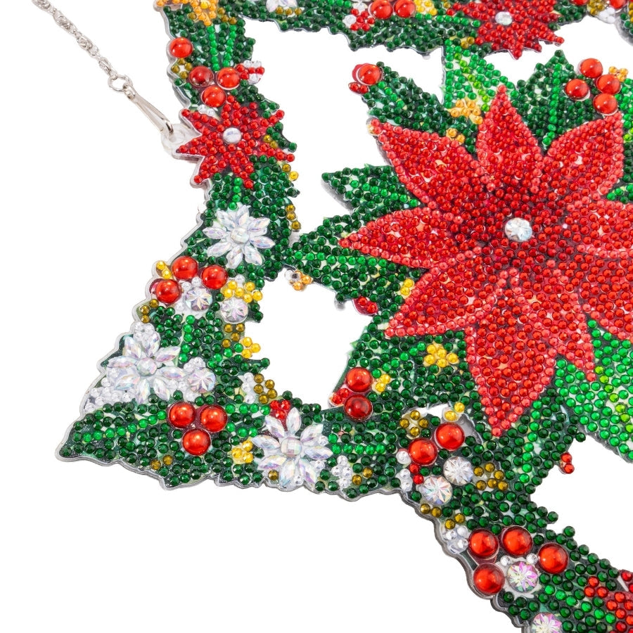 Christmas Crystal Art Hanging Decoration Kit Set of 2