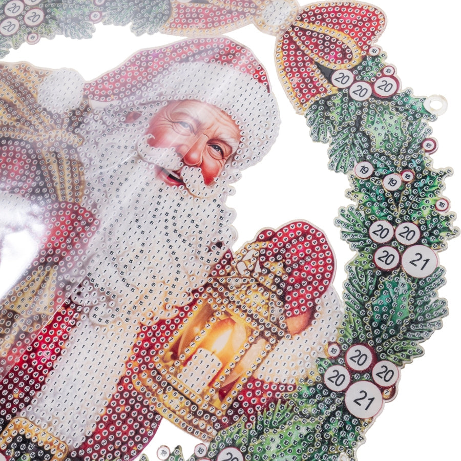 Christmas Crystal Art Hanging Decoration Kit Set of 2