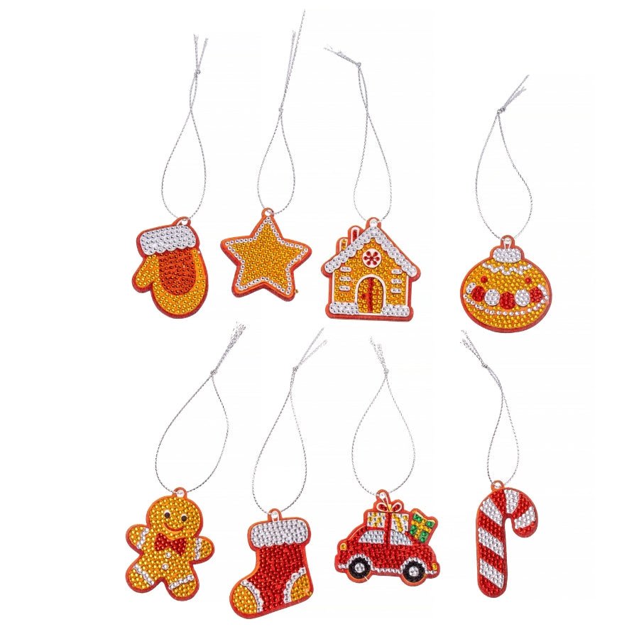 Christmas Friends Crystal Art Advent Calendar 24 Decorations