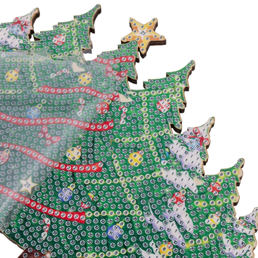 Christmas Village Crystal Art 3D Buildable Scene Kit