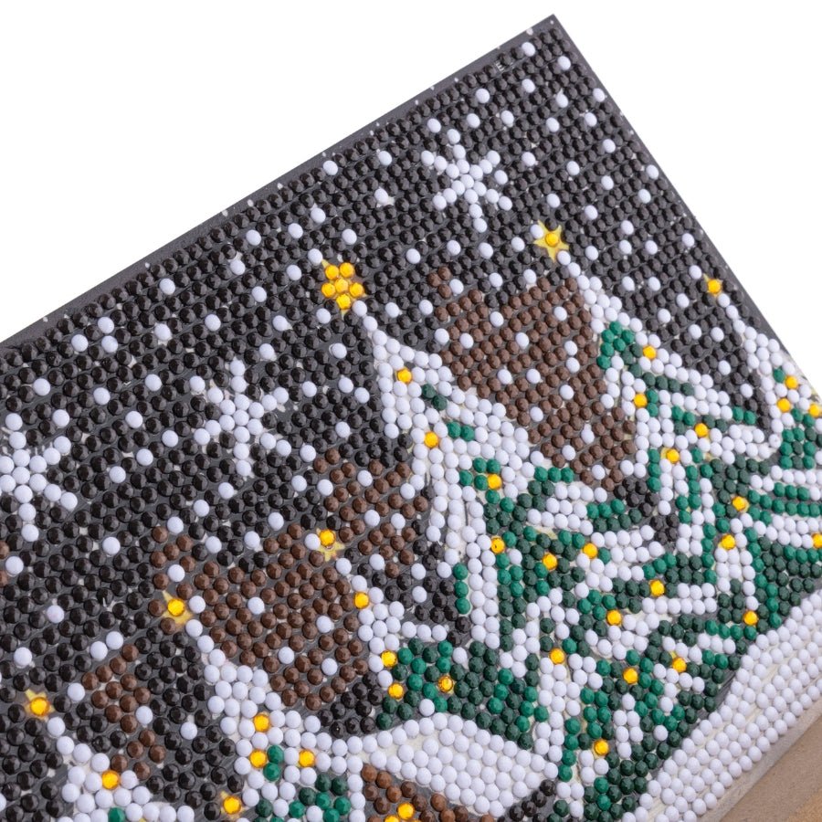 Christmas Village Crystal Art Decoration Kit