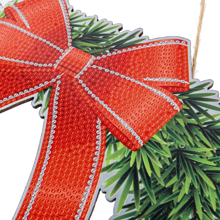 Christmas Wreath Crystal Art Advent Calendar Kit
