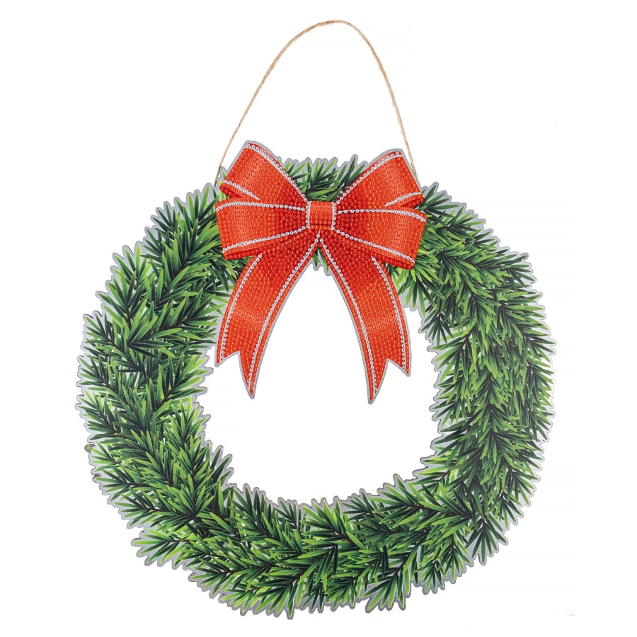 Christmas Wreath Crystal Art Advent Calendar Kit