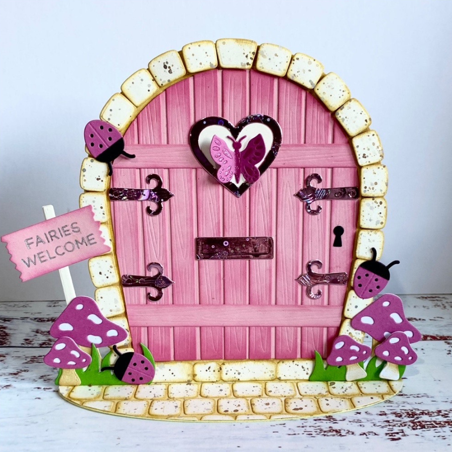 Craft Buddy Fantasy Fairy Door Die Set 30 Piece 9