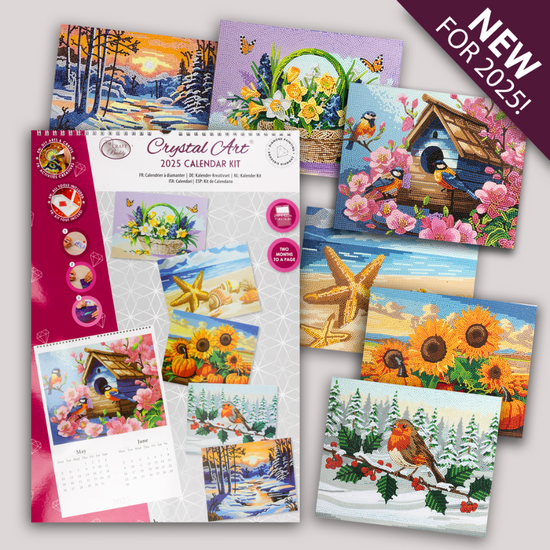 Crystal Art Calendar Kit 2025 13