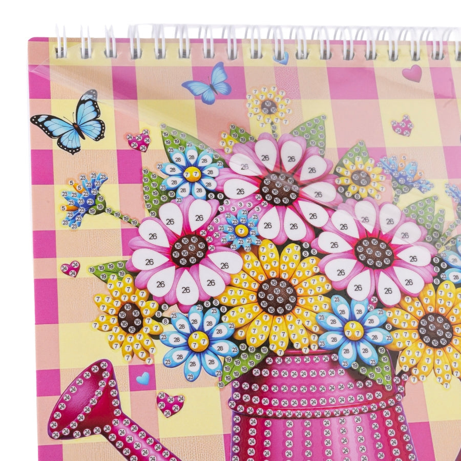 Crystal Art Desktop Calendar Kit 2027 gems