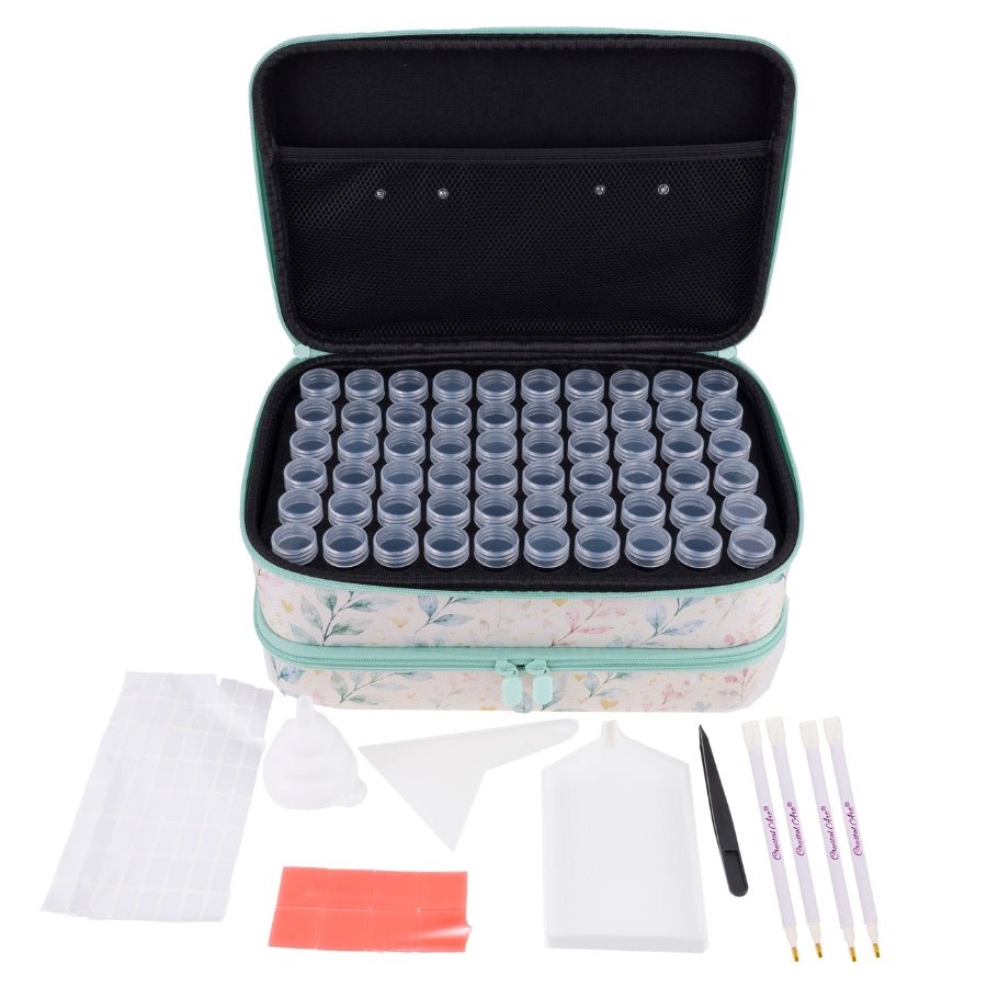 Crystal Art & Pearl Art Mega Card Collection with Storage Case