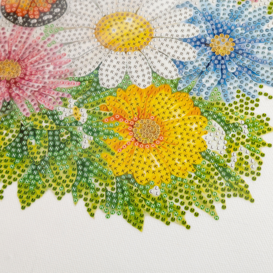 Crystal Art Summer Canvas Bag Kit Set of 2