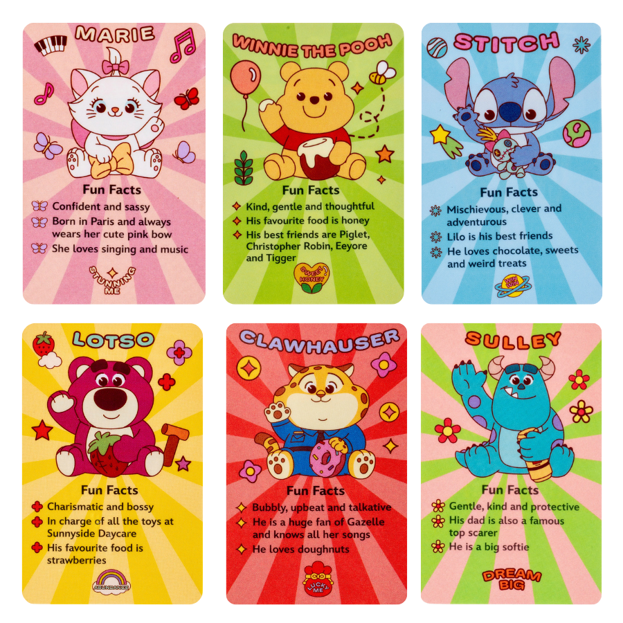 Cuddle Crew Crystal Art Hidden Treasures Kit Disney