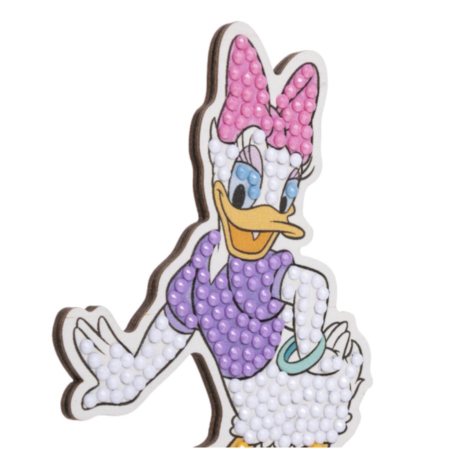 "Daisy Duck" Crystal Art Buddies Disney Series 3 Close Up