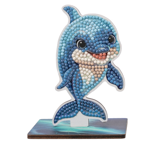 Dolphin Crystal Art Wildlife Buddies complete