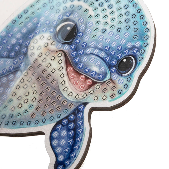 Dolphin Crystal Art Wildlife Buddies template