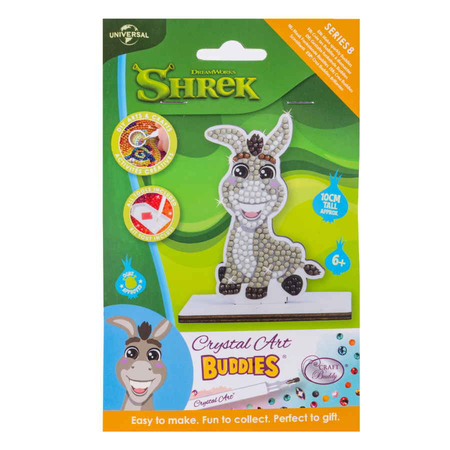Donkey Crystal Art Buddies Kit Series 8 Shrek