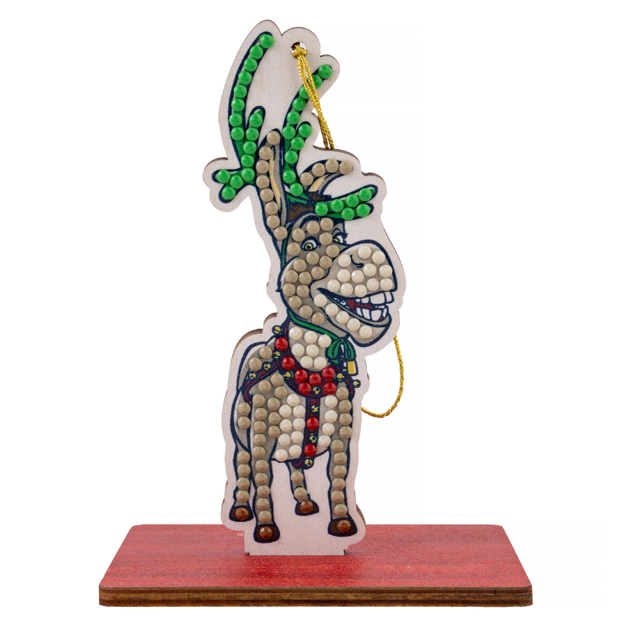 Donkey Crystal Art Festive Buddies Kit Series 8 Shrek