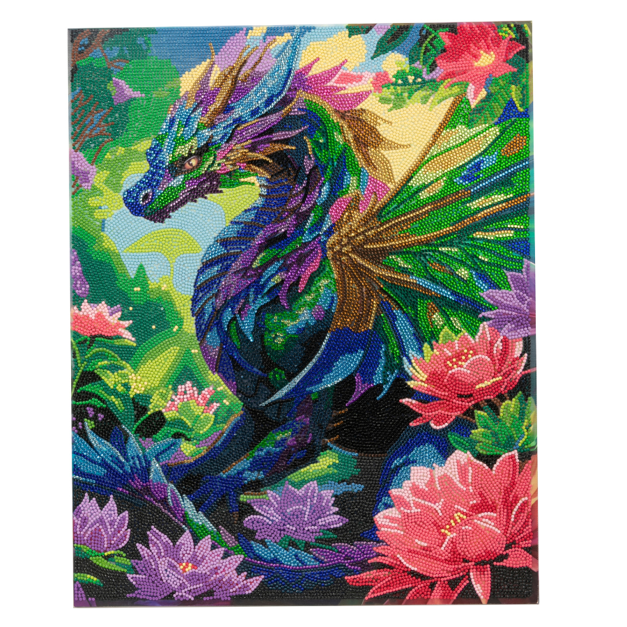 Dragon Crystal Art Canvas Kit 40x50cm