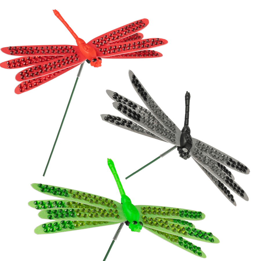 Dragongfly Crystal Art Decoration Kit - 20 Stems