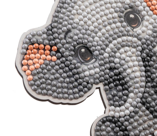 Elephant Crystal Art Wildlife Buddies trunk