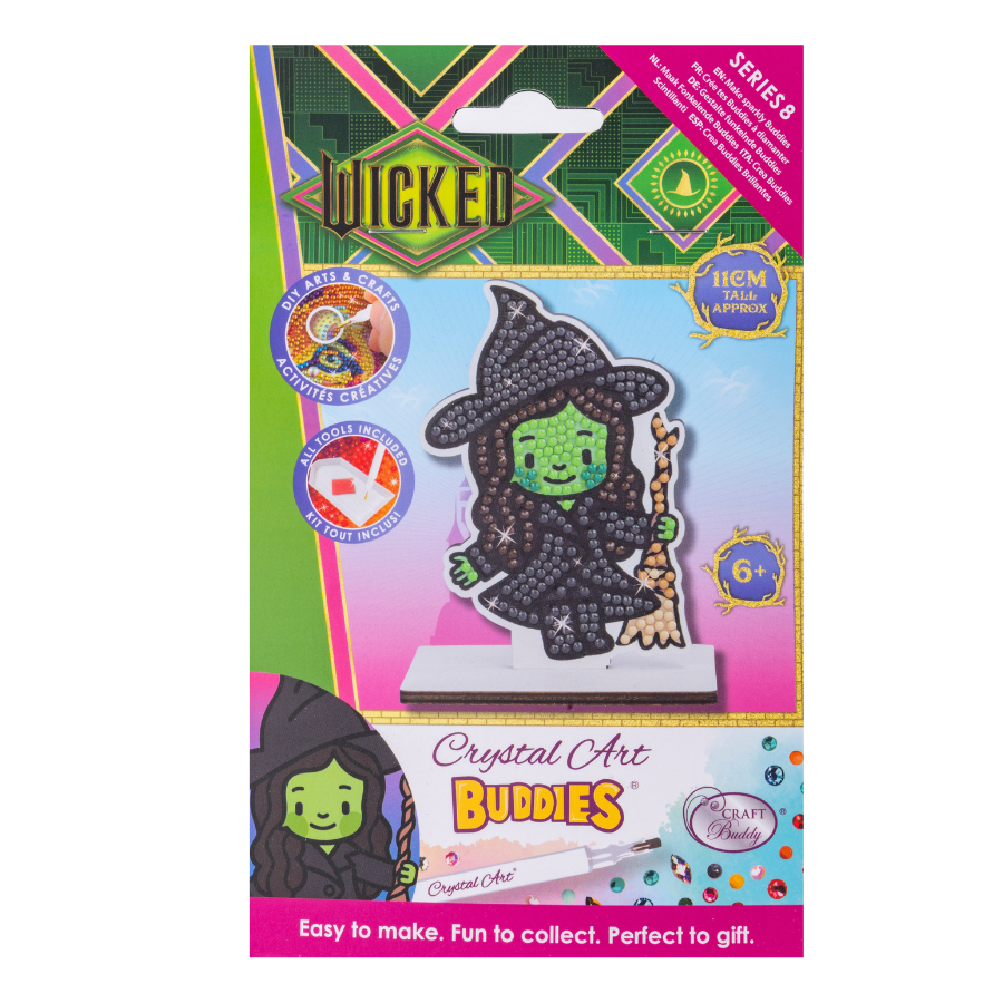 Elphaba Crystal Art Buddies Kit Series 8 Wicked