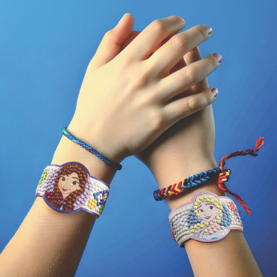 Elsa Anna Crystal Art Friendship Bracelets 7