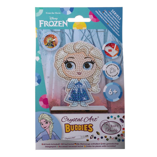 "Elsa" Crystal Art Buddies Disney Series 3 Front Packaging