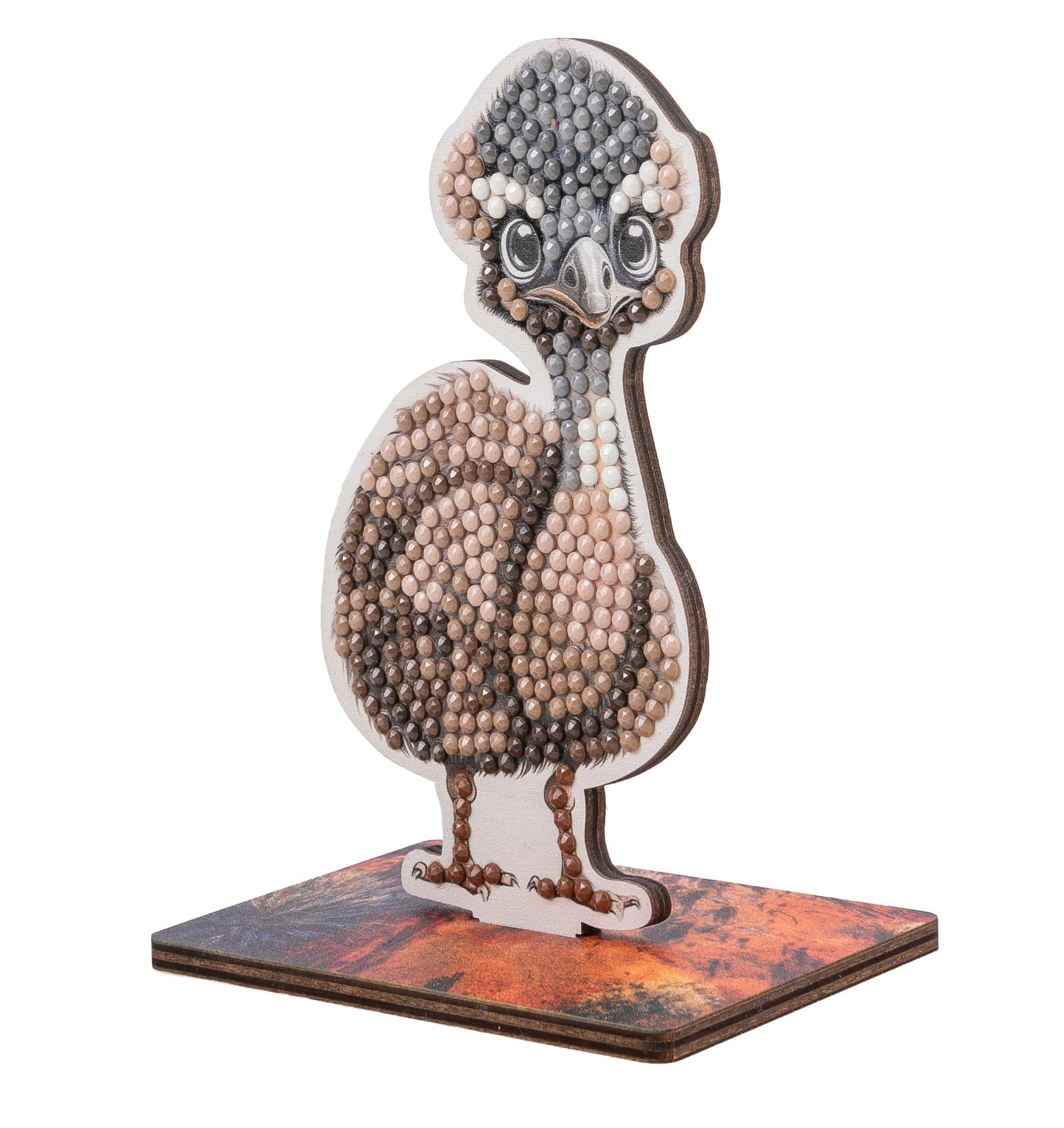 Emu Crystal Art Wildlife Buddies angle