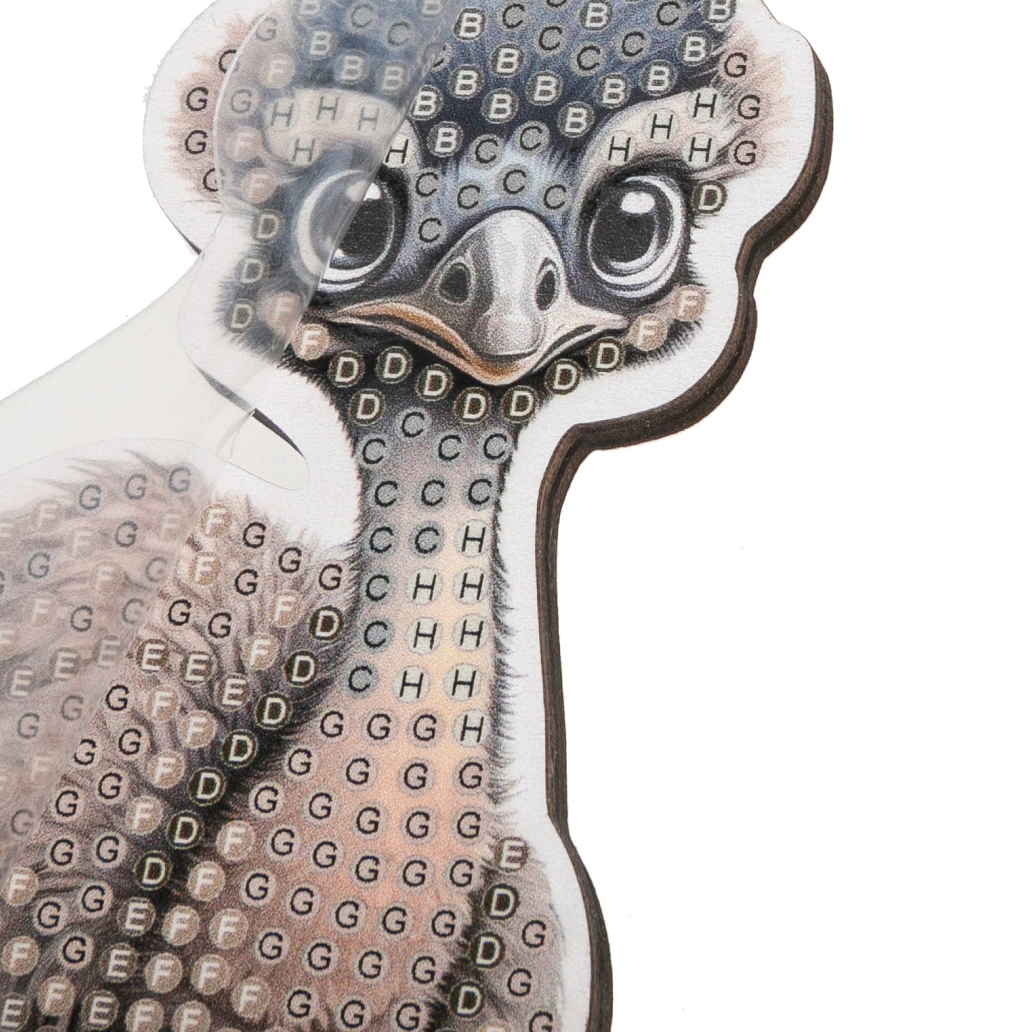 Emu Crystal Art Wildlife Buddies template