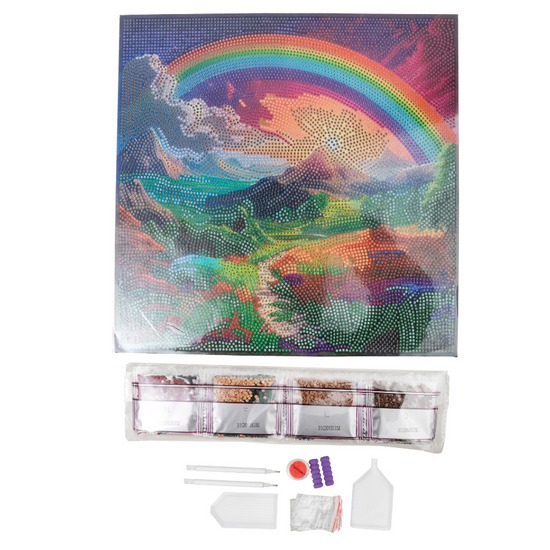 Ethereal Escape Crystal Art Canvas Kit 30x30 2