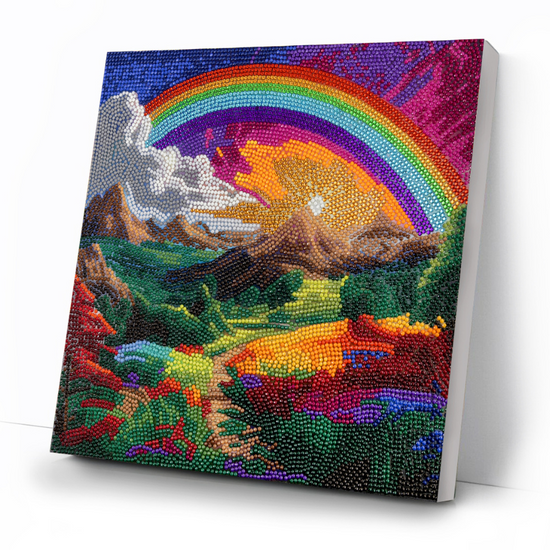 Ethereal Escape Crystal Art Canvas Kit 30x30 7