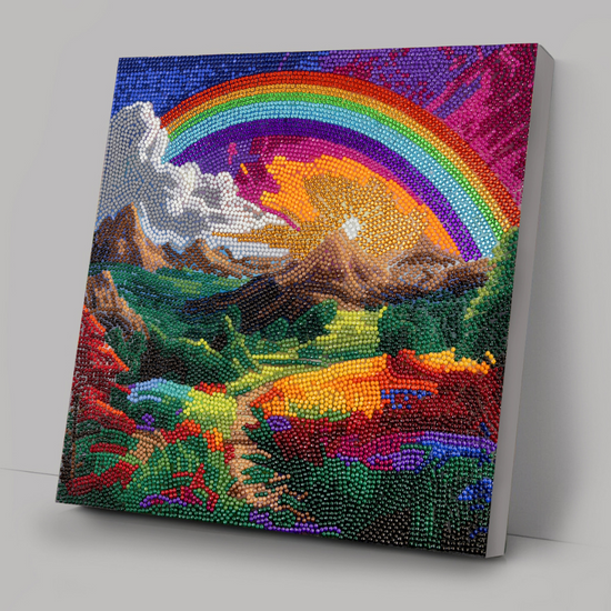 Ethereal Escape Crystal Art Canvas Kit 30x30 9