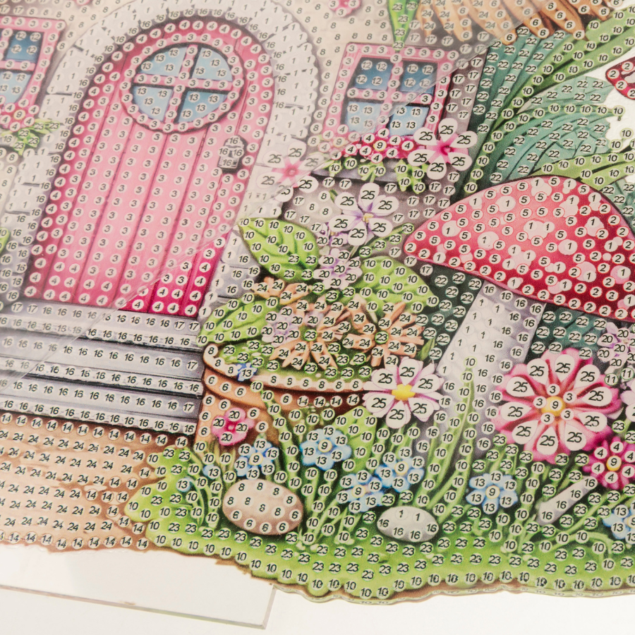 Fairy Cottage Crystal Art Decoration Kit