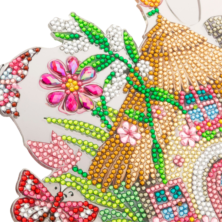 Fairy Cottage Crystal Art Decoration Kit