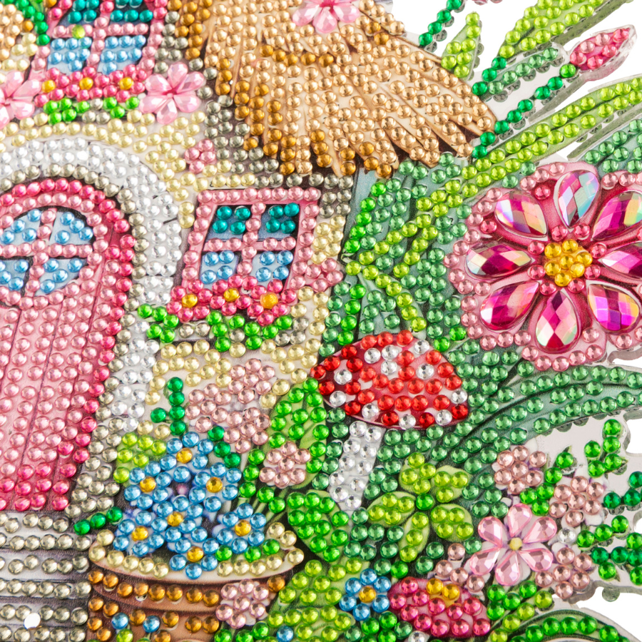 Fairy Cottage Crystal Art Decoration Kit