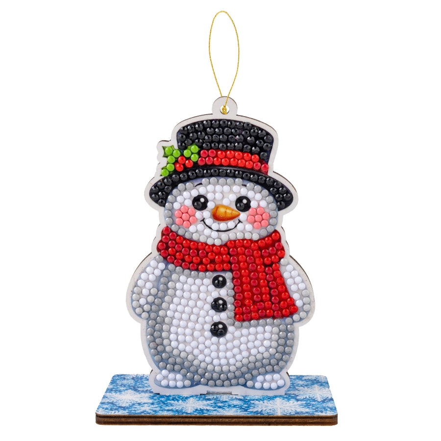 Festive Snowman Crystal Art Festive Buddies Kit Series 7