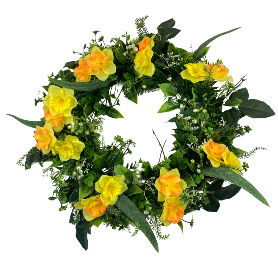 Forever Flowerz Wreath Narcissus 1